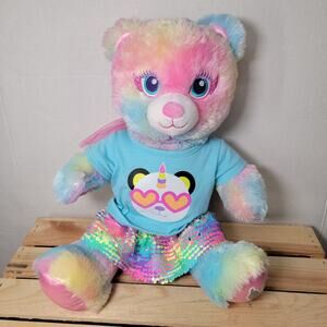 Build-A-Bear Beary Fairy Friends Pastel Teddy Bear Plush w/ Clothes (NO Shoes)